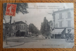 Le Perreux - Neuilly Plaisance - Boulevard D'Alsace-Lorraine Avenue Des Peupliers Café Attelage De La Boucherie Baudenon - Neuilly Plaisance