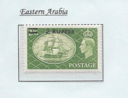 Gb 1948  Festival Of Britain OVERPRINTED  EASTERN ARABIA     (1)    MINT  See Notes & Scans - Ungebraucht