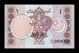 Pakistán 1 Rupee 1984 - 2001 Pick 27j Sc Unc - Pakistan