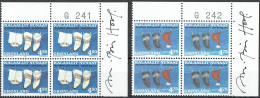 Greenland 1998.. Christmas. Michel  329y - 330y Plate Blocks  MNH. Signed. - Blocks & Sheetlets