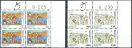 Greenland 1998.. CEPT. Michel  323 - 324 Plate Blocks  MNH. Signed. - Blocks & Sheetlets