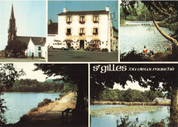 22 Saint Gilles Vieux Marché Hotel Restaurant Des Touristes Nevo Le Bihan CPM Voiture Auto Renault 4L - Saint-Gilles-Vieux-Marché