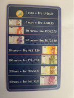 ITALIA LIRE 2000 /  BANKNOTES  /MONEY ON CARD / COIN ON CARD  MINT  ** 13829 ** - Pubbliche Ordinarie