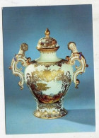 AK 142790 PORCELAIN / PORZELLAN ...  - Porzellan Meissen - Deckelvase Mit Frauenkopfhenkeln - Objets D'art