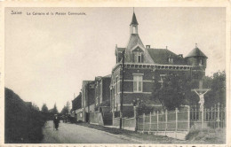 BELGIQUE - Blégny - Saive - Le Calvaire Et La Maison Communale - Animé - Carte Postale Ancienne - Blegny