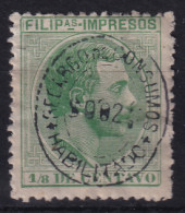 PHILIPPINES 1886 - Canceled - Sc# P1 - Philippines