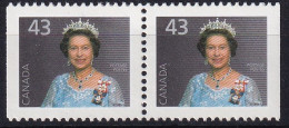 MiNr. 1339 Kanada (Dominion) 1992, 30. Dez. Freimarke: Königin Elisabeth II. - Postfrisch/**/MNH - Ungebraucht