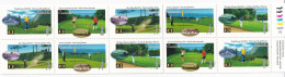 MiNr. 1477 - 1481 Kanada (Dominion) 1995, 6. Juni. 100 Jahre Königlich Kanadischer Golfsport-Verband - Postfrisch/**/MNH - Unused Stamps