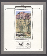 Transkei, 1989, Trains, Railroads, Landscapes, Mountains, MNH, Michel Block 6 - Transkei
