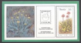 Transkei, 1986, Aloe Vera, Flowers, Plants, MNH, Michel Block 3 - Transkei