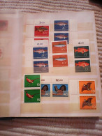 14 Doppelbriefmarken Briefmarken BRD + Berlin - Collections (sans Albums)