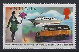 Antigua 1974  Centenary Of UPU (**) MNH - 1960-1981 Autonomie Interne