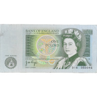 Billet, Grande-Bretagne, 1 Pound, KM:377b, TB+ - 1 Pound