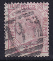 GREAT BRITAIN 1876 - Canceled - Sc# 67 Plate 8 - Oblitérés