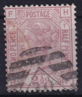 GREAT BRITAIN 1876 - Canceled - Sc# 67 Plate 7 - Used Stamps