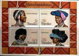 TRANSKEI, 1981, Mint Never Hinged Stamp(s ), MI 92-95, Head Dresses Block 1, Scan F5678 - Transkei