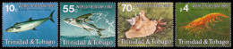 Trinidad And Tobago, 1983, World Food Day, FAO, United Nations, Fish, Shells, MNH, Michel 475-478 - Trinidad En Tobago (1962-...)