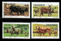 TRANSKEI, 1987,  MNH Stamp(s), Domestic Animals  Nr(s) 210-213 - Transkei