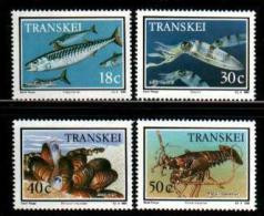 TRANSKEI, 1989,  MNH Stamp(s), Food From The Sea  Nr(s)  238-241 - Transkei