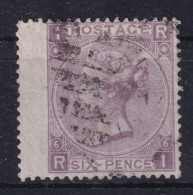 GREAT BRITAIN 1876 - Canceled - Sc# 45 Plate 6 - Usados