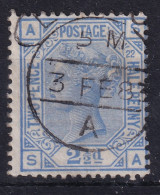 GREAT BRITAIN 1881 - Canceled - Sc# 82 Plate 22 - Gebraucht