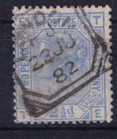 GREAT BRITAIN 1881 - Canceled - Sc# 82 Plate 22 - Usados