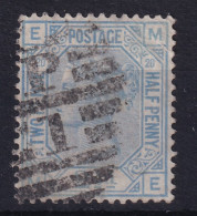 GREAT BRITAIN 1881 - Canceled - Sc# 68 Plate 20 - Usados