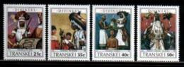 TRANSKEI, 1990,  MNH Stamp(s), Diviners Nr(s)  254-257 - Transkei