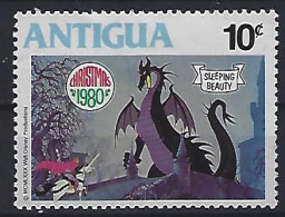 Antigua 1980  Walt Disney Characters (*) MM - 1960-1981 Autonomía Interna