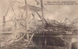 EVENEMENTS - Oppau - Pfals - Die Rauchenden Crummer Der Furchtbaren Explosion 21 September 1921 - Carte Postale Ancienne - Rampen