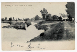 CPA PK MAESEYCK ( Limburg ) Villa Labaar Et La Meuse - Gelopen 1904 - Beetje Geanimeerd - Uitg F. Pintelon - 2 Scans - Maaseik