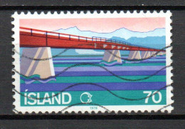 Islande Y&T  N° 487   Mi N° 534 * Oblitéré - Gebraucht