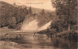 BELGIQUE - Stavelot - Coo - La Cascade Et Le Pont En Bois - Pont - Chutes D'eau- Carte Postale Ancienne - Stavelot