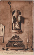 LE POULDU SAINT MAURICE CHAPELLE DU CHATEAU LA STATUE ET LE RELIQUAIRE - Le Pouldu