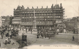 ROYAUME- UNIS - London - Charing Cross Station - Monument - Bureau Change - Animé - Voitures - Carte Postale Ancienne - Sonstige & Ohne Zuordnung