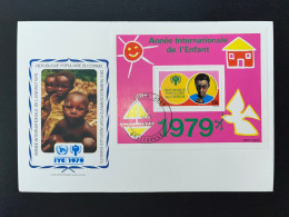 ENVELOPPE BRAZZAVILLE CONGO 1979 / ANNEE INTERNATIONALE DE L'ENFANT - Covers & Documents