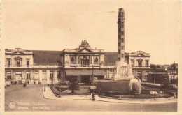 BELGIQUE - LEUVEN - Het Station - La Gare - Place - Carte Postale Ancienne - Leuven