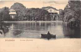 ALLEMAGNE - Wiesbaden - Kurhaus ( Parkseite ) - Carte Postale Ancienne - Wiesbaden