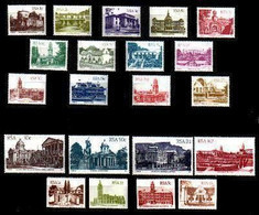 REPUBLIC OF SOUTH AFRICA, 1982, MNH Stamp(s) Buildings, Nr(s) 601-622 - Ungebraucht