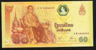 THAILAND P116    60   BAHT   2006   With Folder / Avec étui     UNC. - Thailand