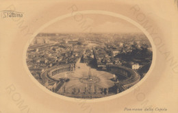CARTOLINA  LAZIO,ROMA-PANORAMA DELLA CUPOLA-STORIA,MEMORIA,CULTURA,RELIGIONE,IMPERO ROMANO,BELLA ITALIA,VIAGGIATA 1911 - Panoramic Views