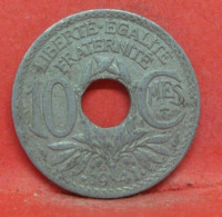 10 Centimes Lindauer 1941 Type C - TB - Pièce Monnaie France - Article N°238 - 10 Centimes