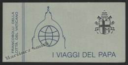 Vatican 1984 Yv. C756 , Trips Of Pope John Paul II Around The World (II) - Booklet - MNH - Carnets