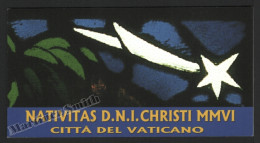 Vatican 2006 Yv. C1422a, Christmas, Stain Glass By Silvio Consadori - Booklet - MNH - Cuadernillos