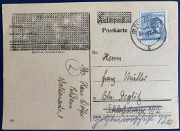 Postkarte, Alliierte Besetzung, Gemeinschaftsausgaben, 1947 - Ganzsachen