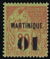 Martinique N°3 - Neuf * Avec Charnière - TB - Neufs