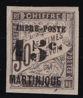 Martinique N°22l - Variété Sans "T" à TIMBRES - Neuf * Avec Charnière - TB - Neufs