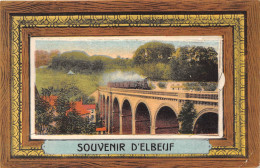 79-ELBEUF- CARTE A SYSTEME DEPLIANTE- SOUVENIR D'ELBEUF - Elbeuf