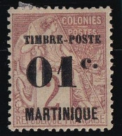 Martinique N°26 - Neuf * Avec Charnière - TB - Ungebraucht