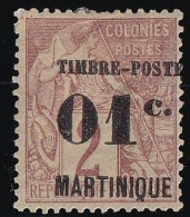 Martinique N°26 - Neuf * Avec Charnière - TB - Unused Stamps
